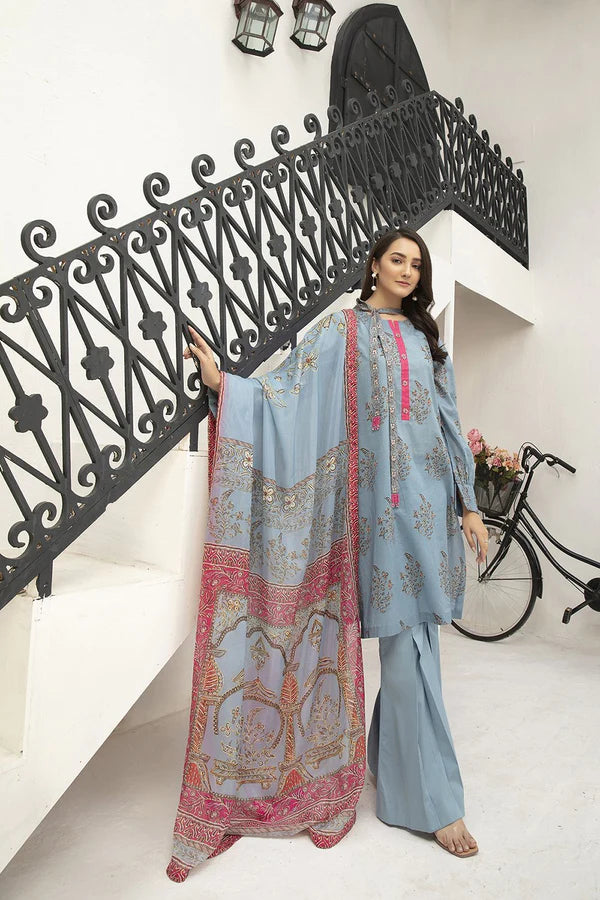 Nishat | Digital Printed Lawn | 3 Piece