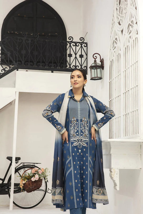 Nishat | Digital Printed Lawn | 3 Piece
