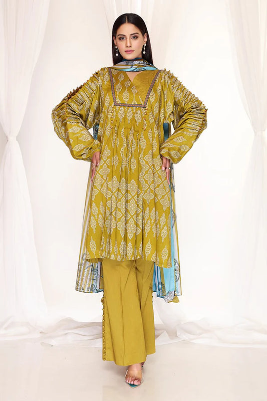 Nishat | Printed Lawn | 3 Piece