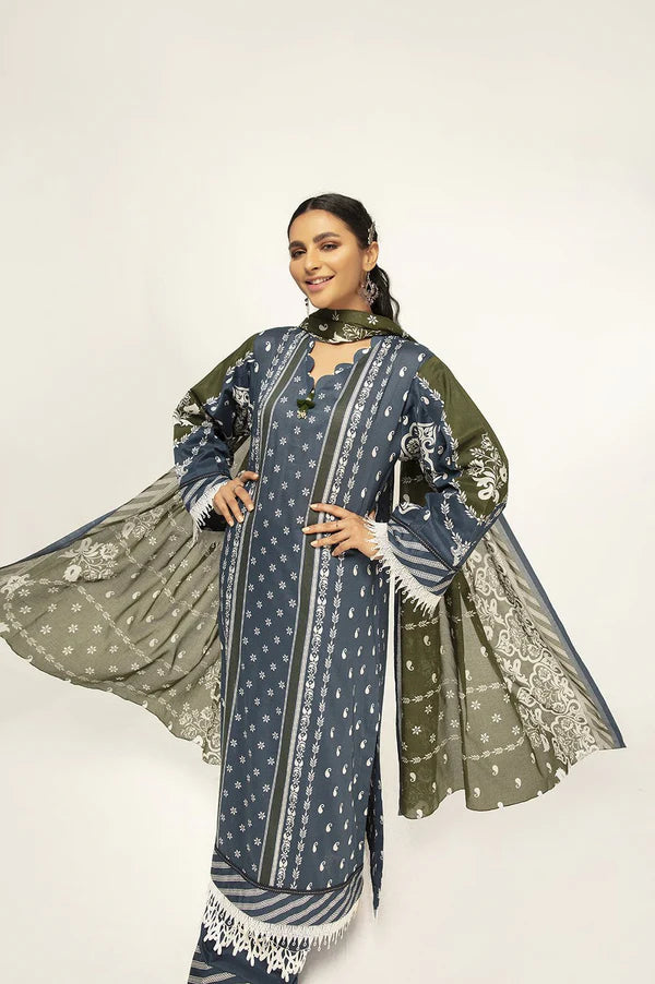 Nishat | 3 Piece Lawn | 42101200-R