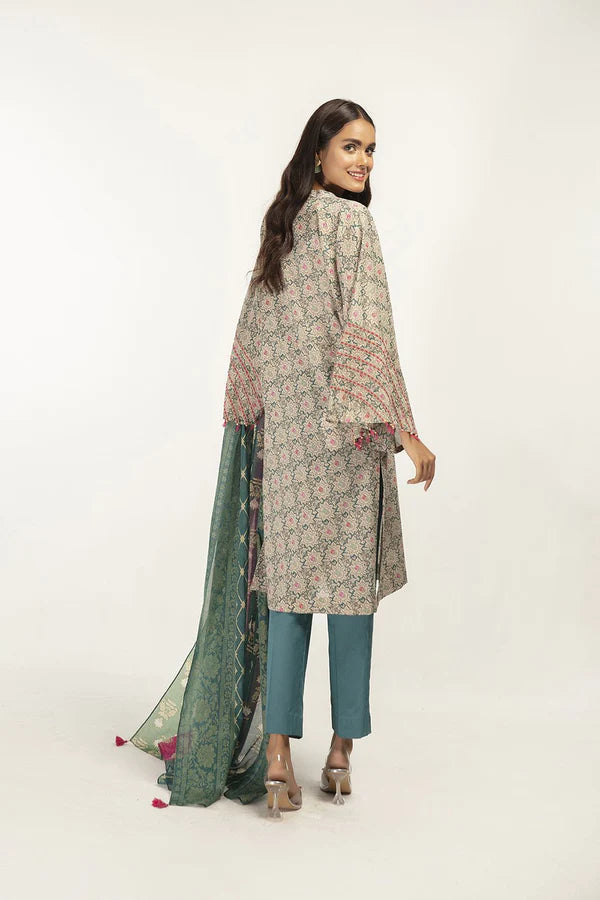 Nishat | Digital Printed Lawn | 3 Piece