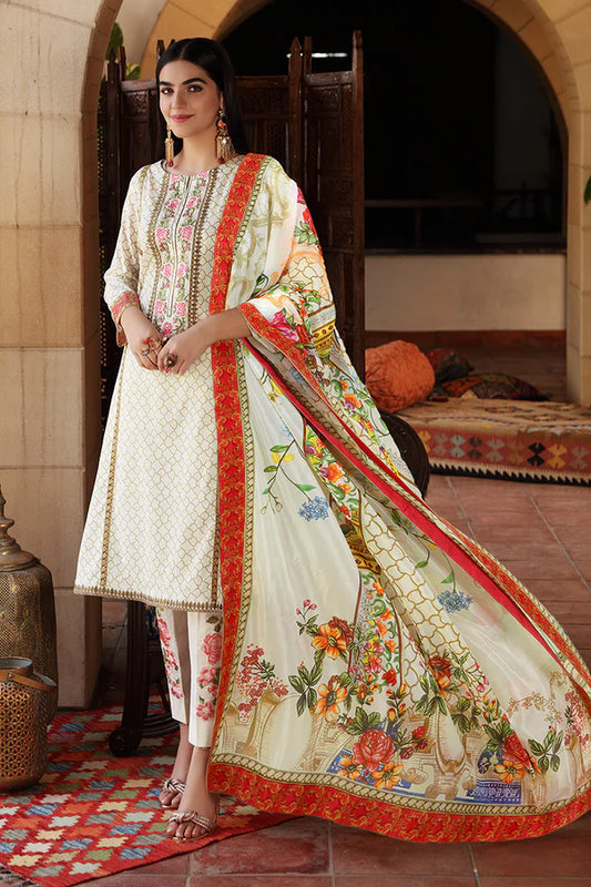 Nishat | Printed Lawn | 3 Piece