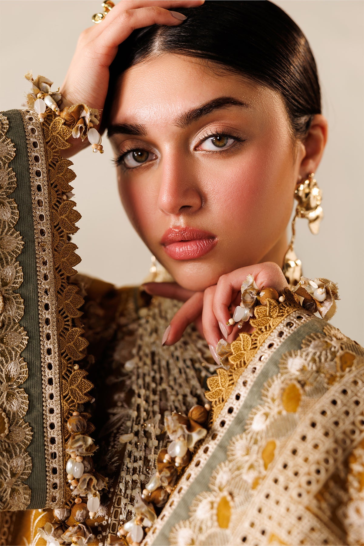 BAROQUE |EMBROIDERED LAWN | EL26-D07