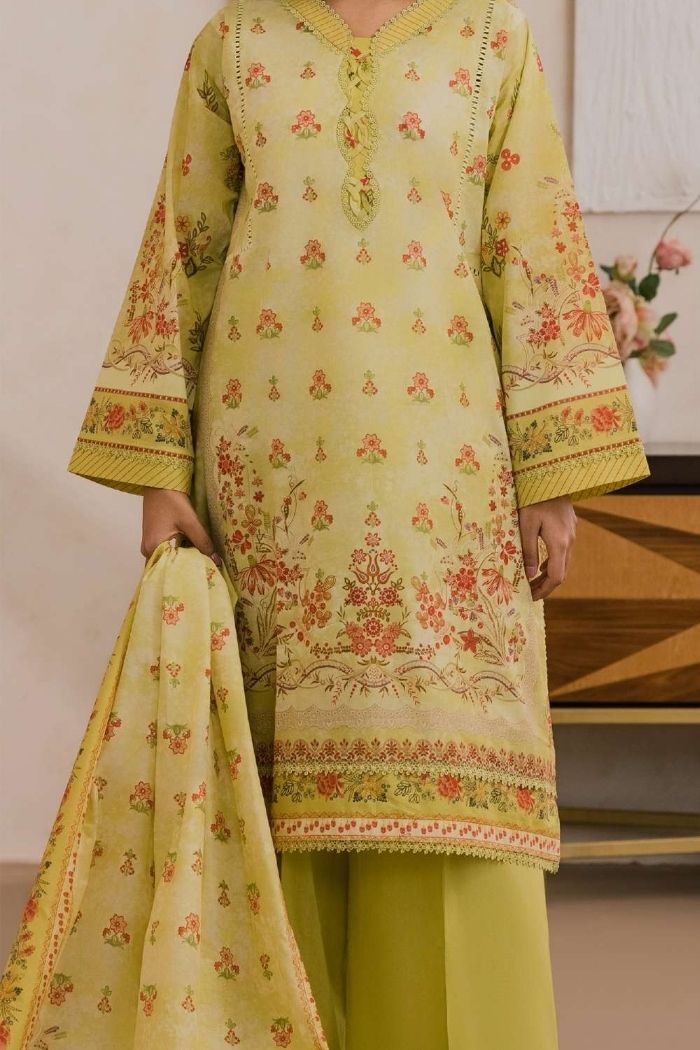 Zellbury | 3 Pcs Printed Lawn | 022