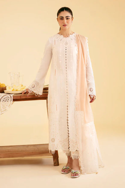 Qalamkar | Chikankari Lawn | CARMIN