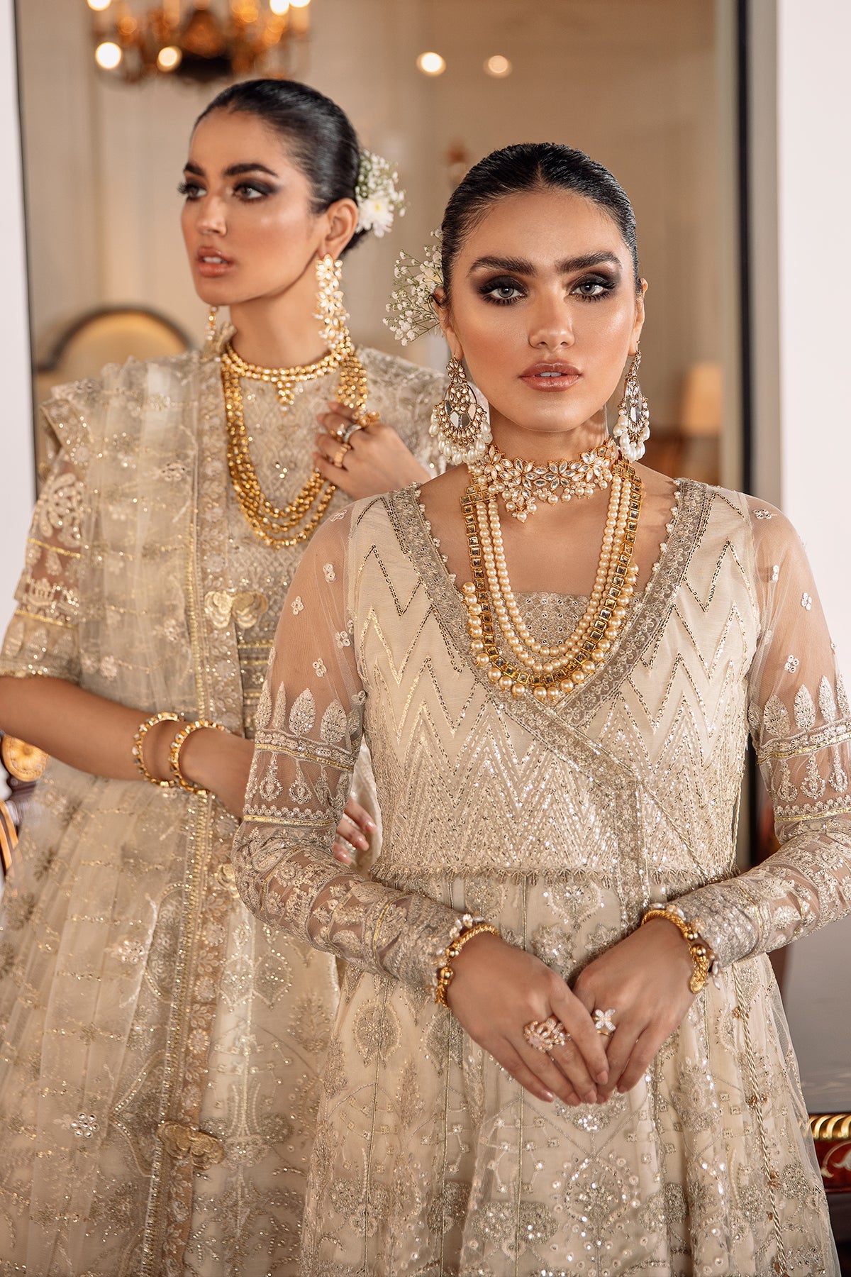 Baroque | EMBROIDERED NET | CH09-05