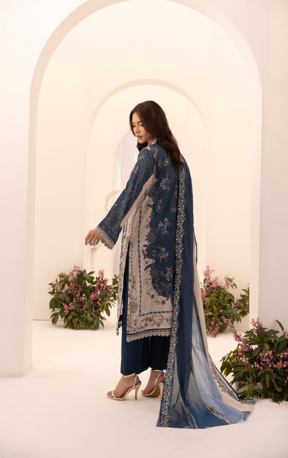 Mahees by Riaz Arts |  Mariyum - Unstitched 3pc | Laren