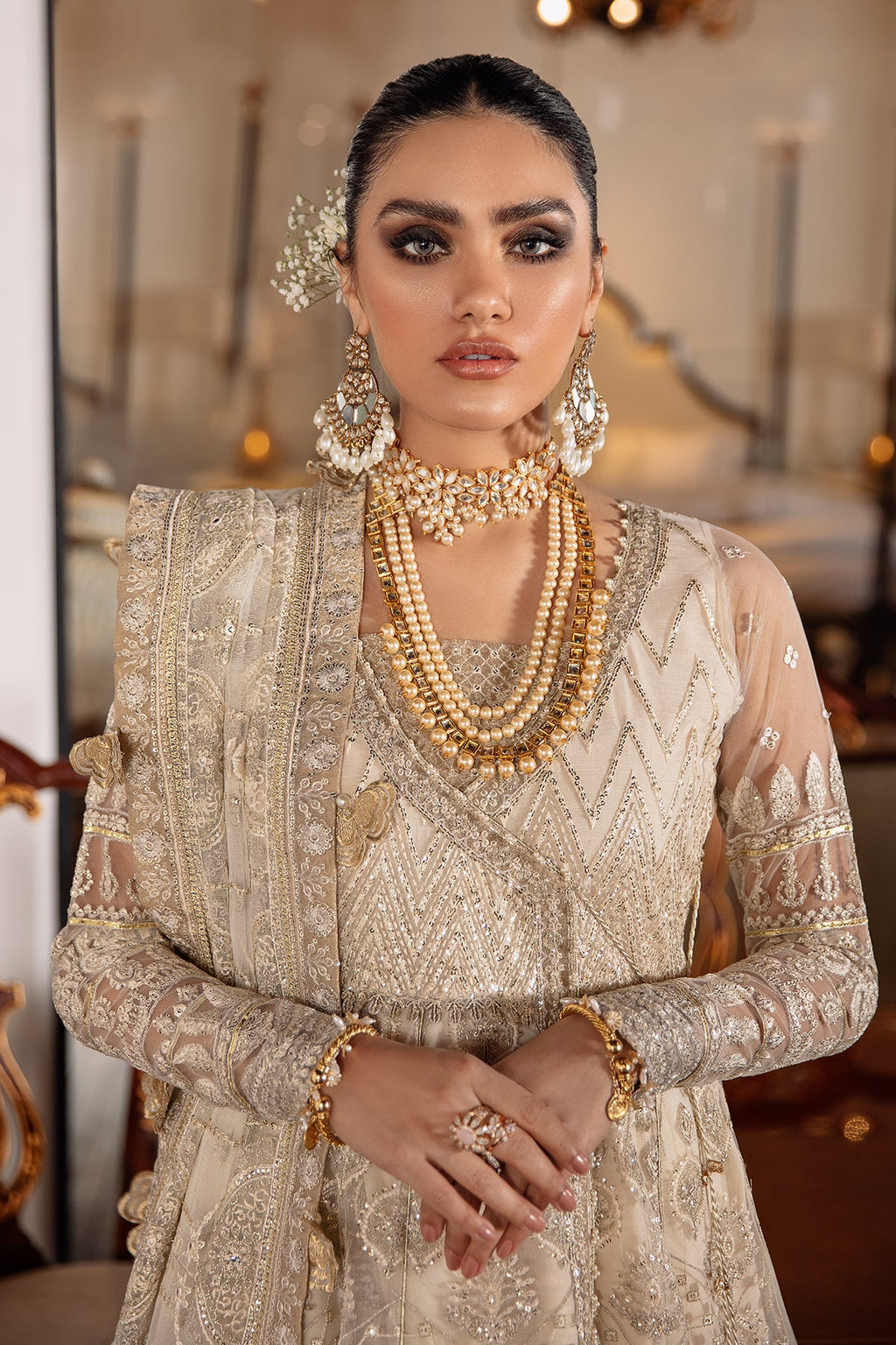 Baroque | EMBROIDERED NET | CH09-05