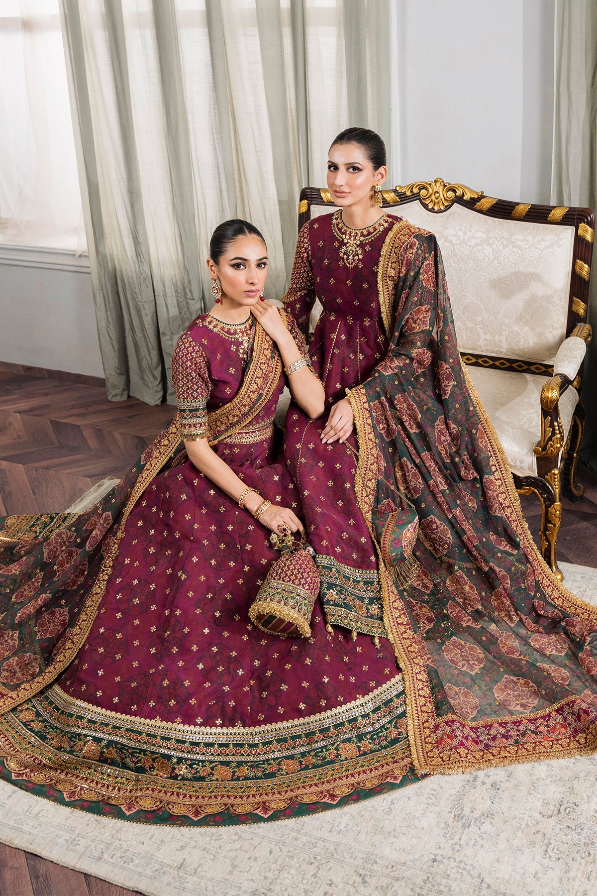 Baroque | EMBROIDERED CHIFFON | CH12-03