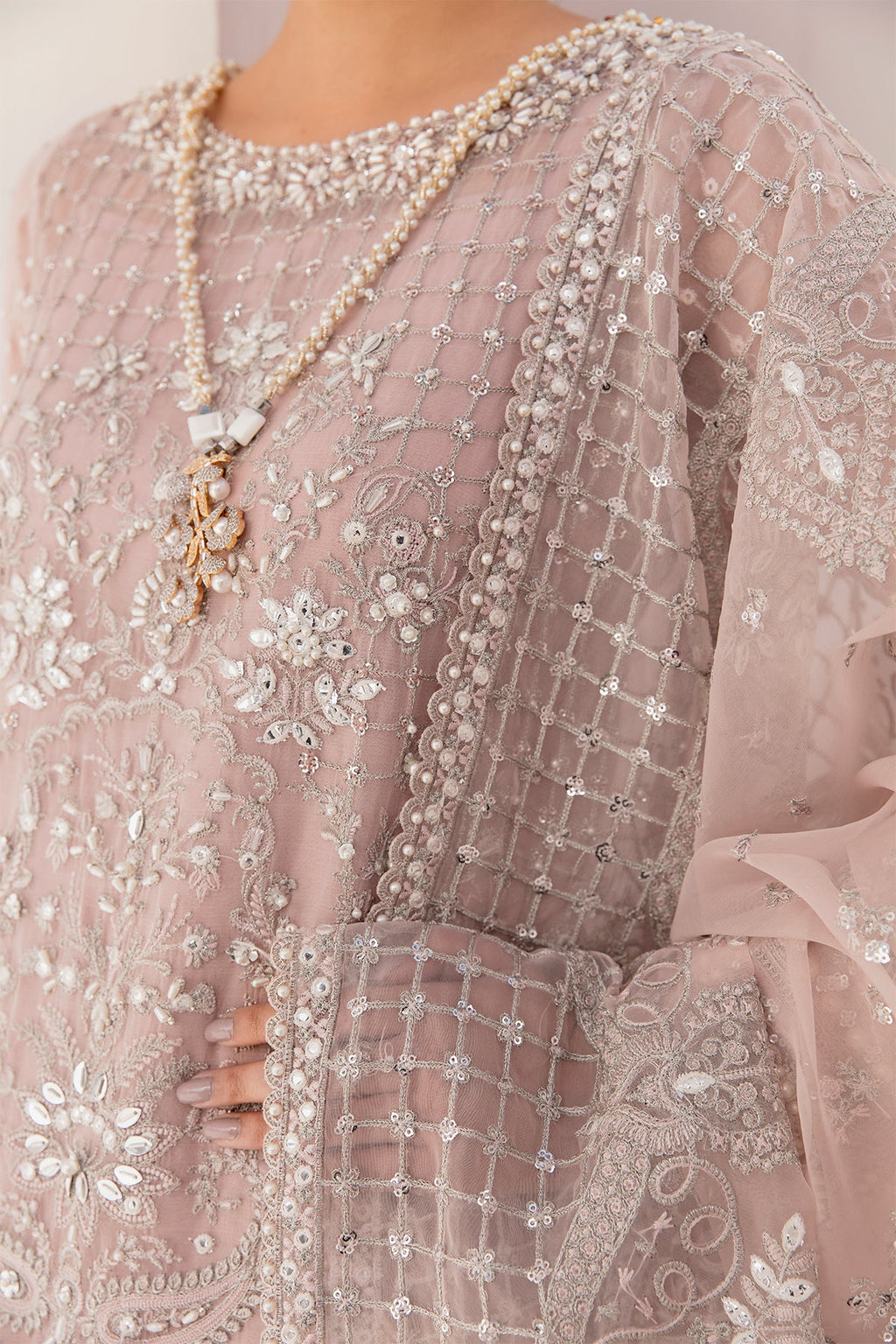Baroque | Chantelle Embroidered Chiffon | CH11-05