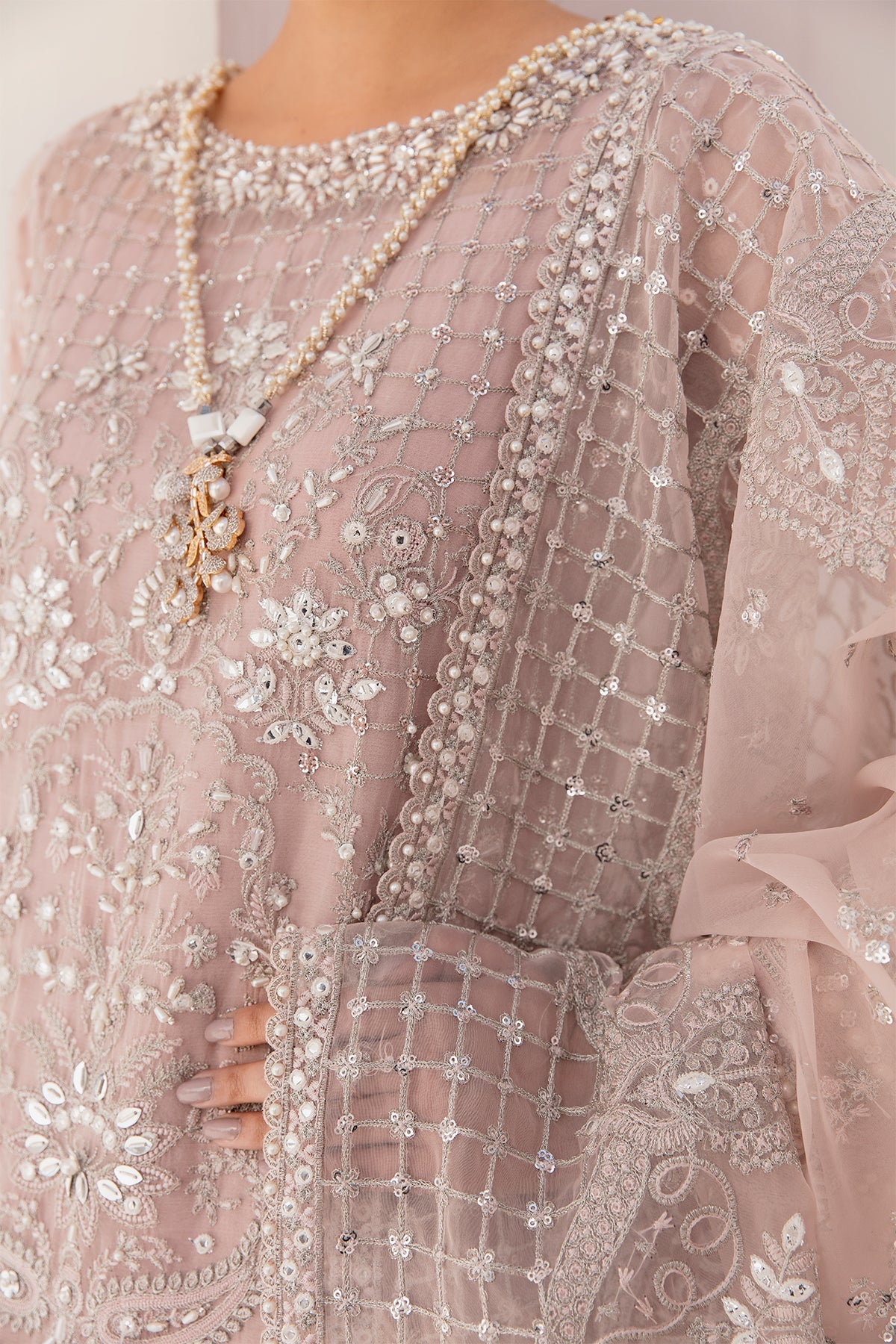 Baroque | Chantelle Embroidered Chiffon | CH11-05