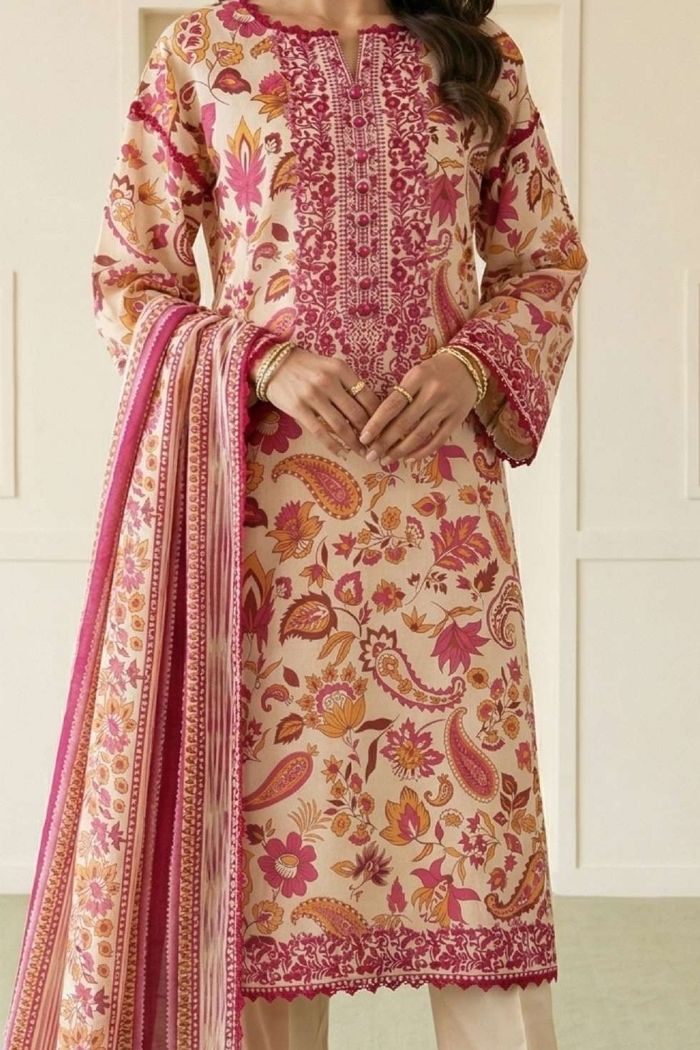 Zellbury | 3 Pcs Printed Lawn | 023