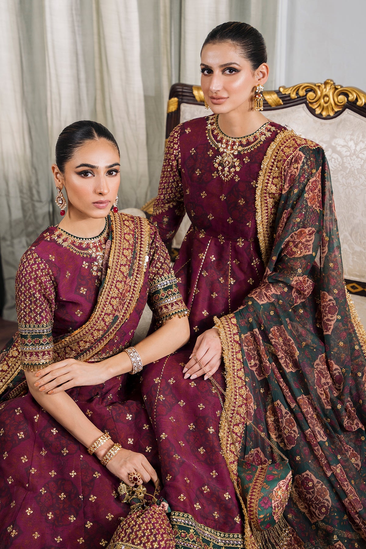 Baroque | EMBROIDERED CHIFFON | CH12-03