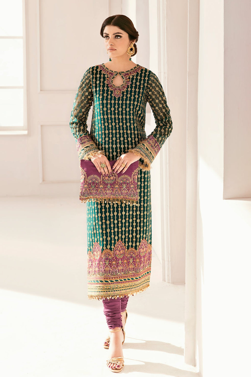 Baroque | EMBROIDERED CHIFFON | CH11-06