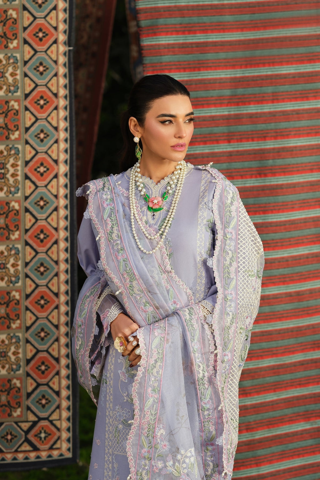 Maryam Hussain | Luxury Lawn '26 | Jasmine