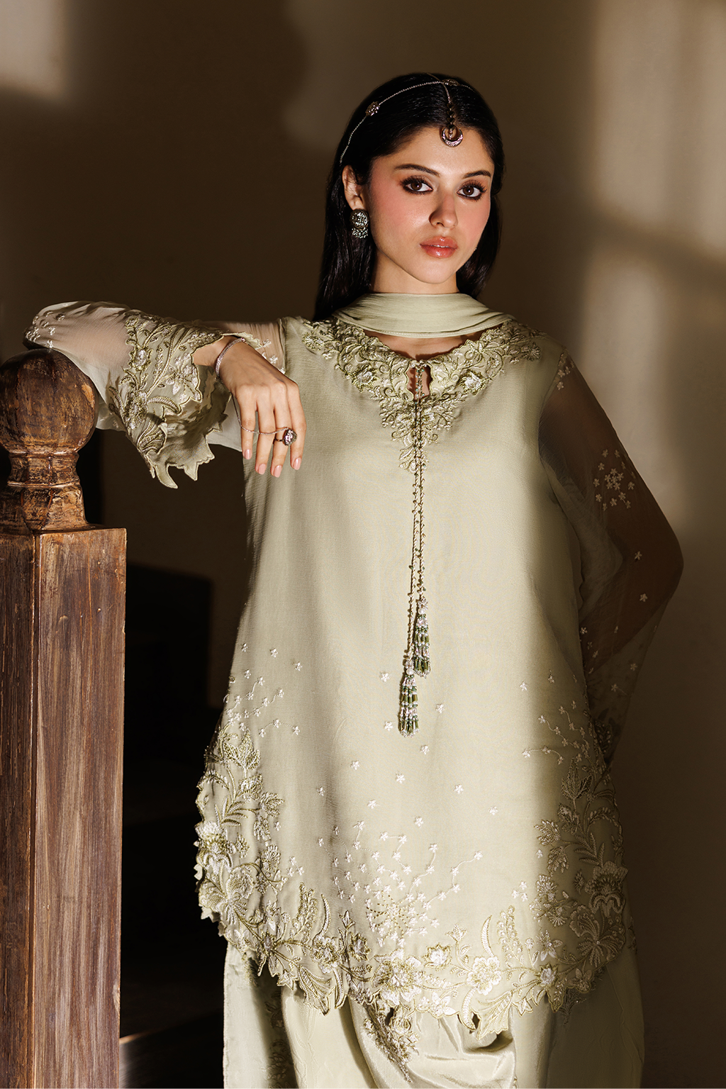 Iznik | Semi Formals -  Embroidered Chiffon | CC-101