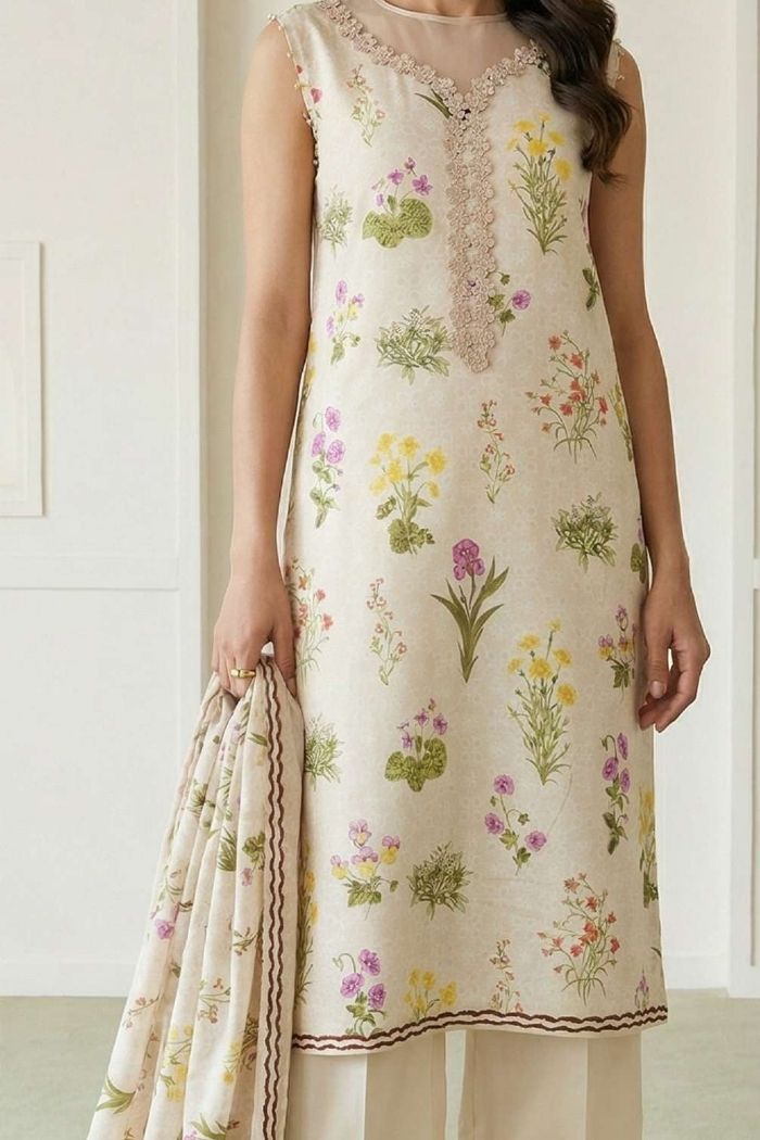 Zellbury | 3 Pcs Printed Lawn | 024