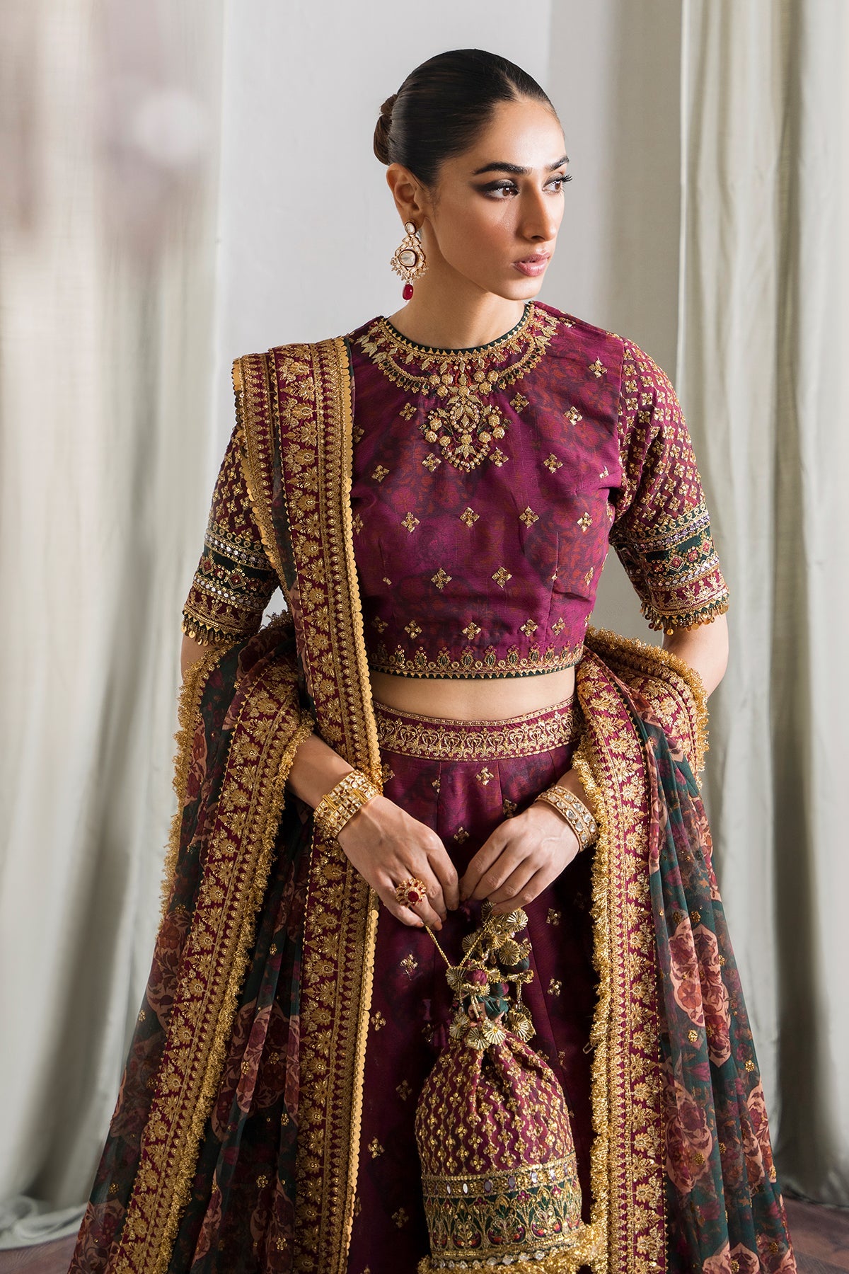 Baroque | EMBROIDERED CHIFFON | CH12-03