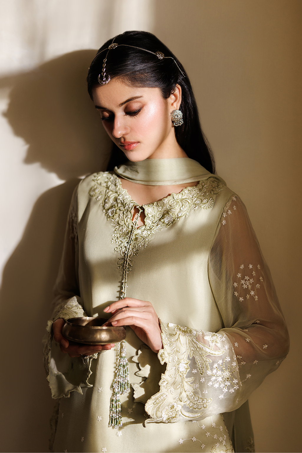 Iznik | Semi Formals -  Embroidered Chiffon | CC-101