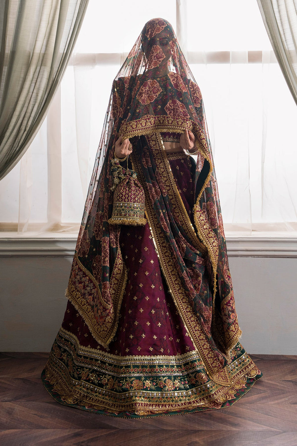 Baroque | EMBROIDERED CHIFFON | CH12-03