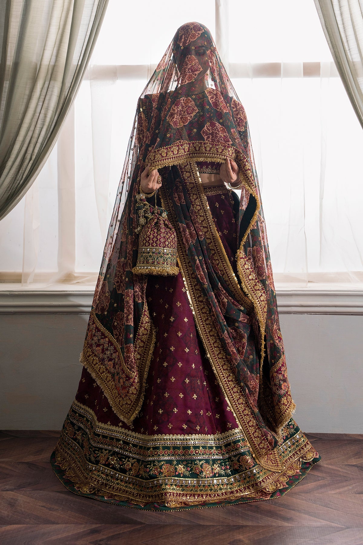 Baroque | EMBROIDERED CHIFFON | CH12-03