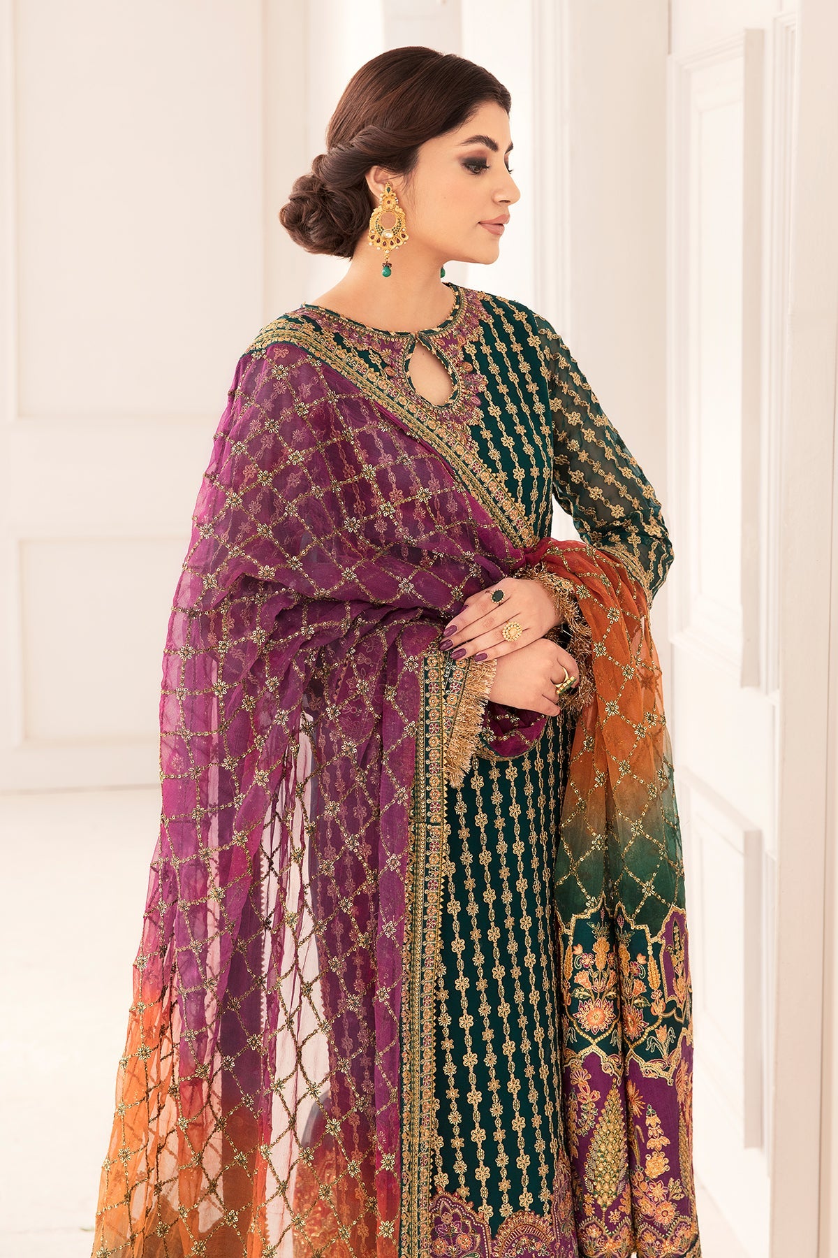 Baroque | EMBROIDERED CHIFFON | CH11-06