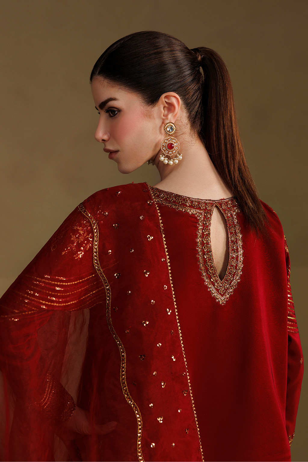Iznik | Formals 26 Embroidered Ramen Silk | UE-734