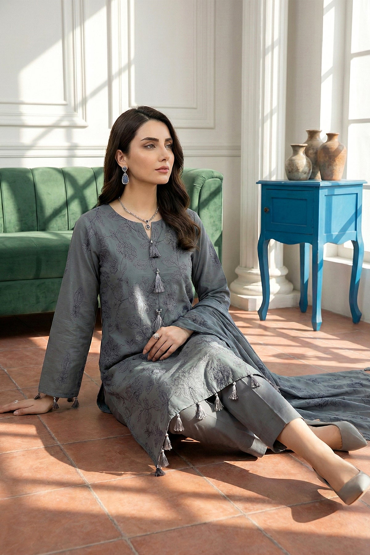 Noor-e-Fajar | Ayra Luxury Lawn | NF-1538