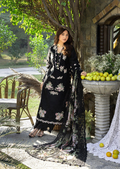 Elaf | Luxary Lawn | Midnight Blossom