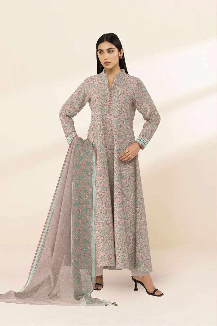 Sapphire | 3 Pc Printed Lawn | 3PB-WS26CL14-134