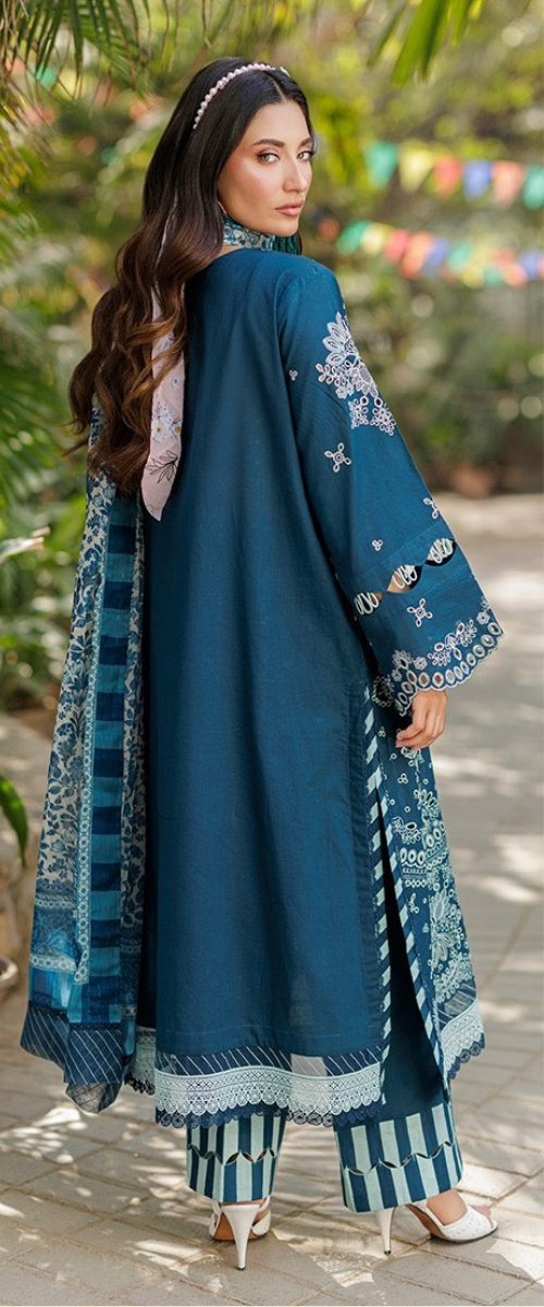 Zellbury | Chikankari Unstitsched | 4016