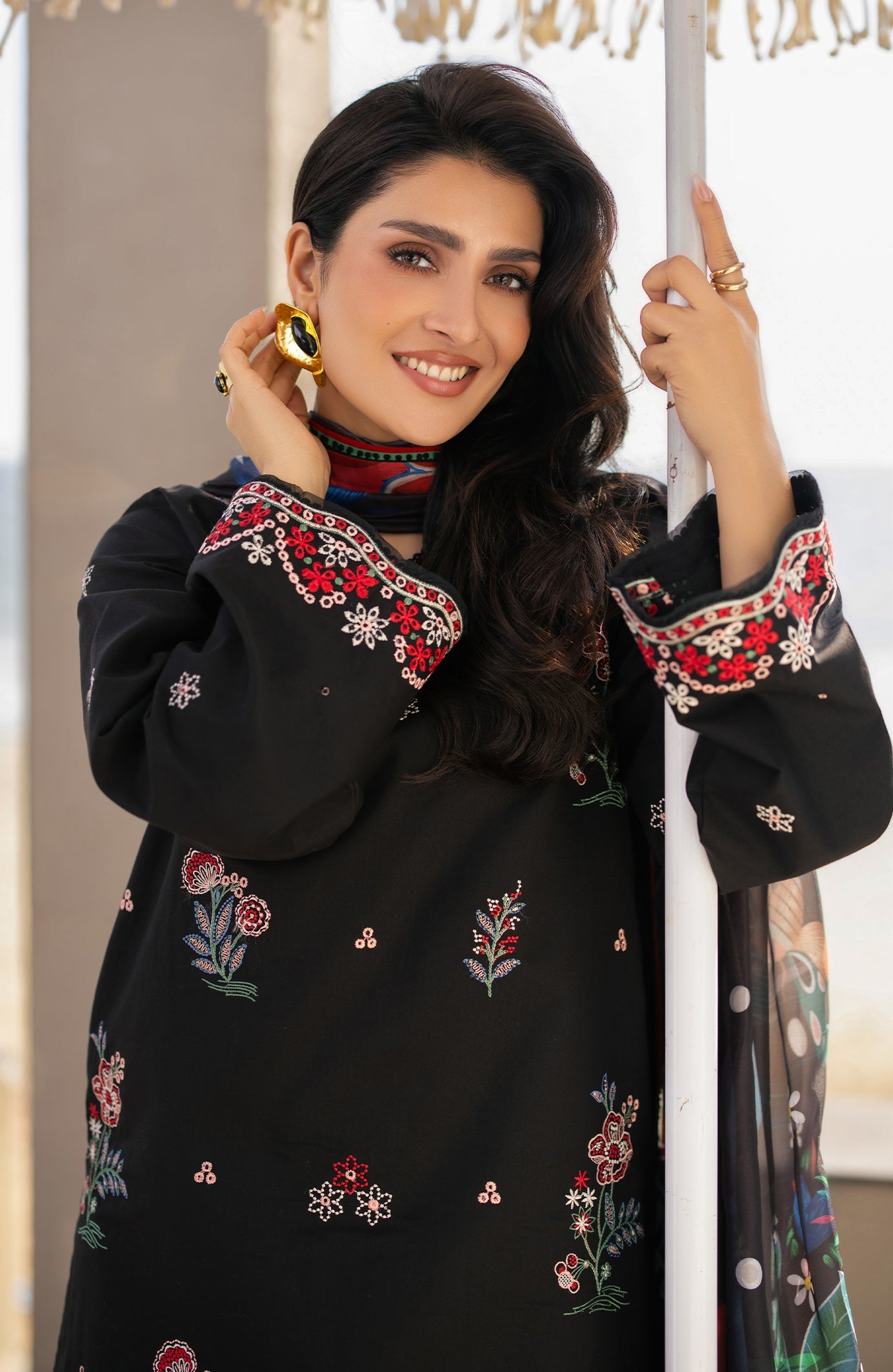 Seran | Afsanah - Unstitched Lawn | Maya