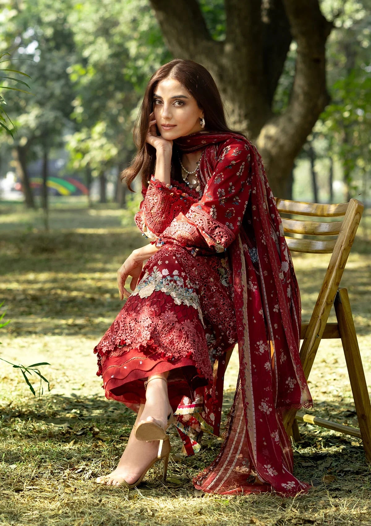 Elaf | Chikankari Prints 26 | Marjaan