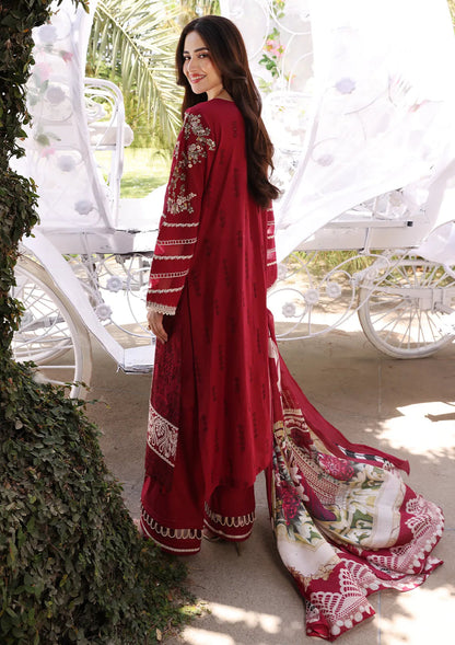 ELAF | Festive Chikankari Vol 2 | ECF-10 RED RIDING HOOD