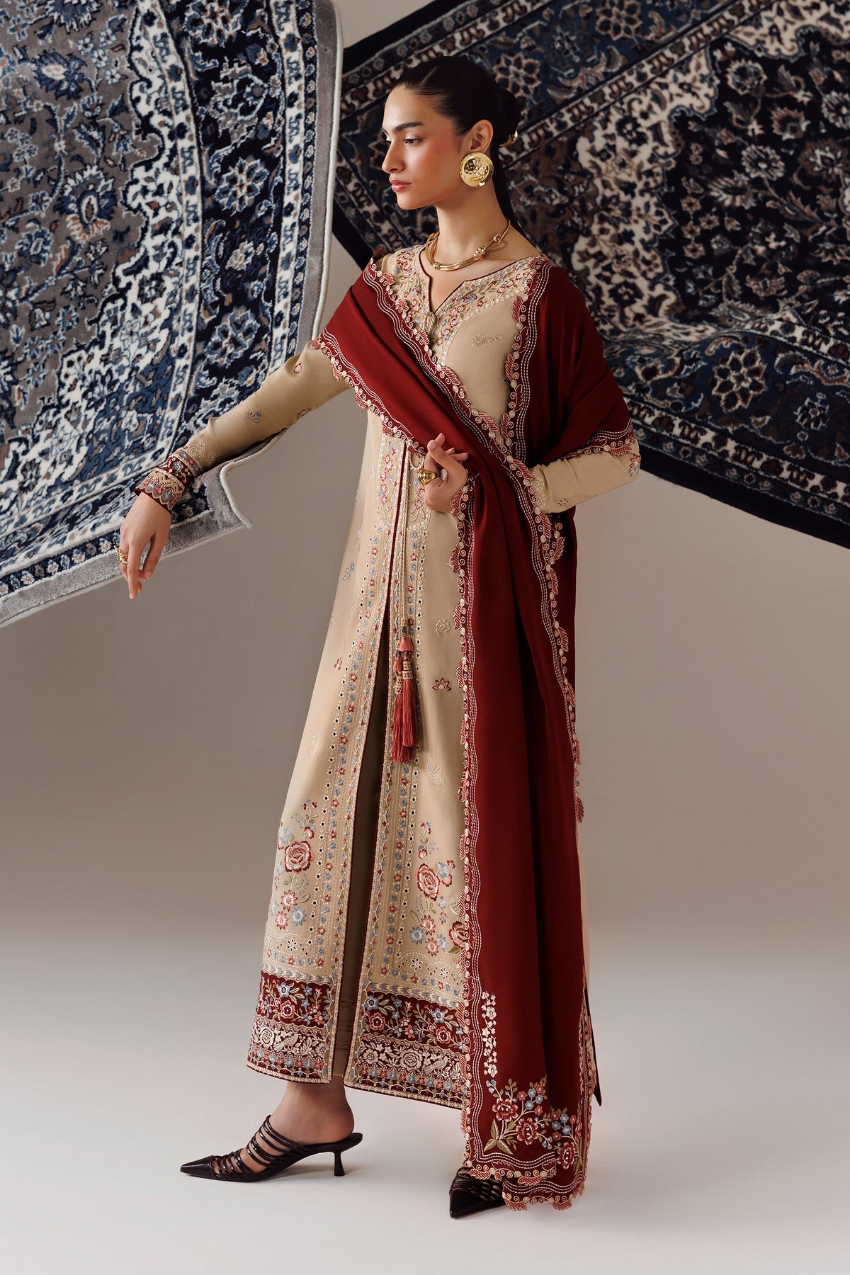 Qalamkar | Q Line Lilen Winter | QLW-16 HAMNA