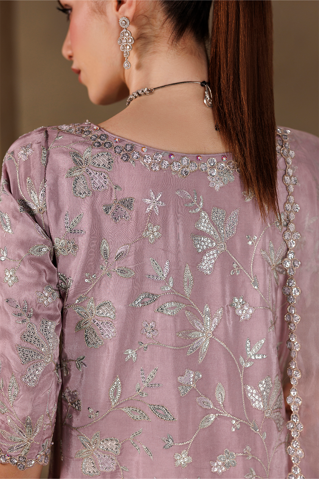 Iznik | Formals 26 Embroidered Ramen Silk | UE-730