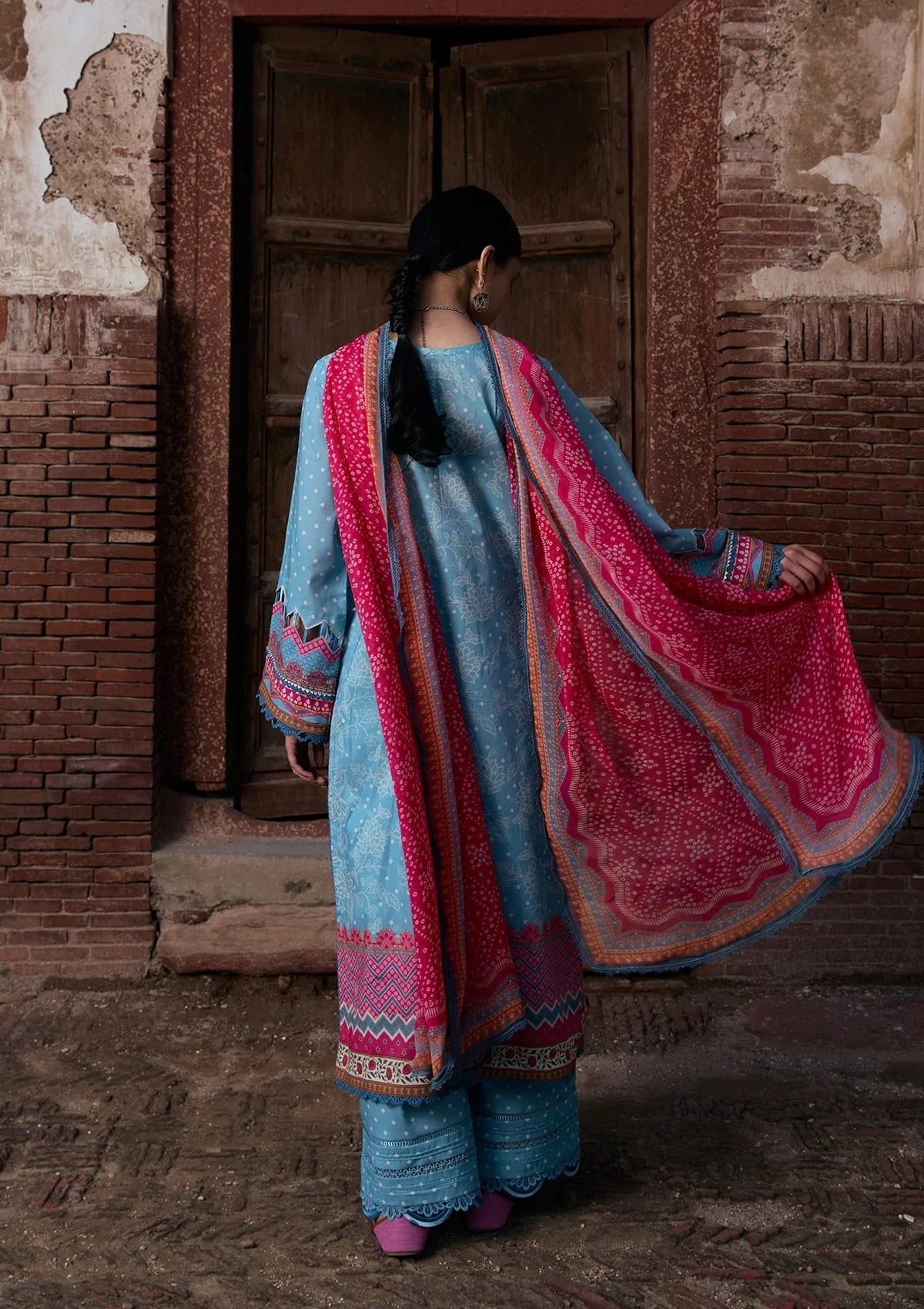 Kahf | Aangan Prints Chiffon '26 | Shabnam