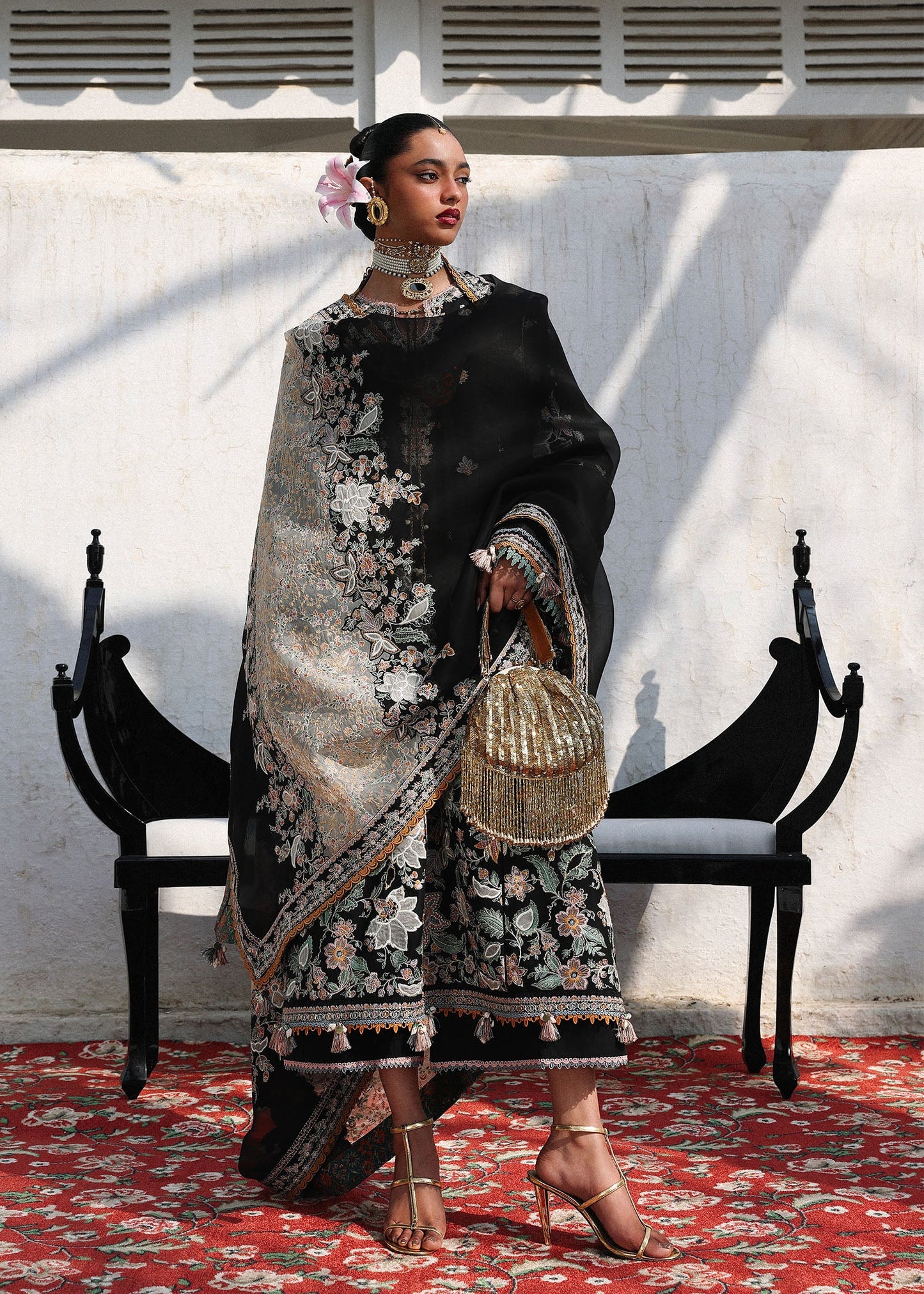 Hassan Rehar | Luxury Lawn 26 Eid Edit | Sable