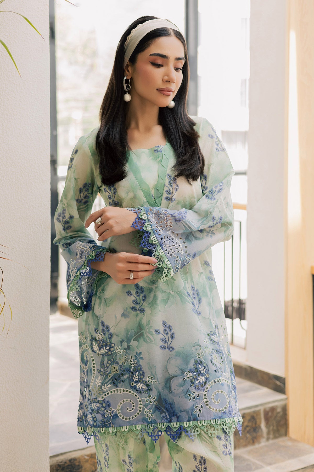 Nureh | Ballerina 2 Pc Unstitched | NU2-208