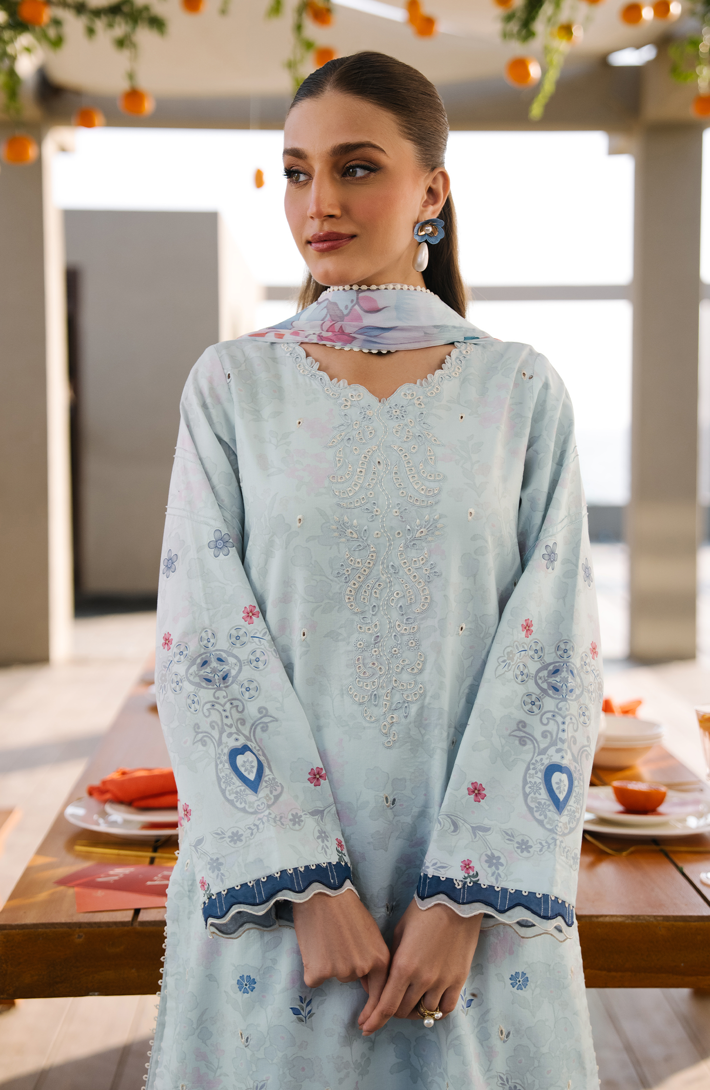 Seran | Afsanah - Unstitched Lawn | Alara