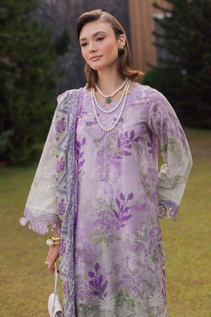 NUREH | GARDENIA - EMBROIDRED & PRINTED LAWN DORIA | NSG-211