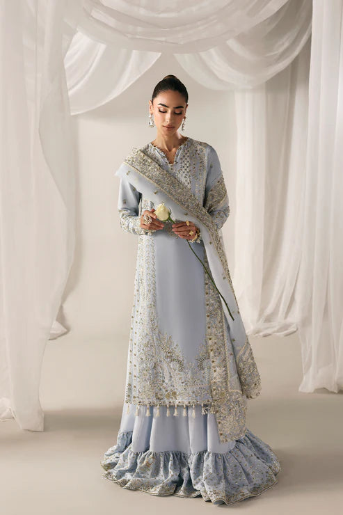 Emaan Adeel | Serein luxe silk | OPULENT OASIS