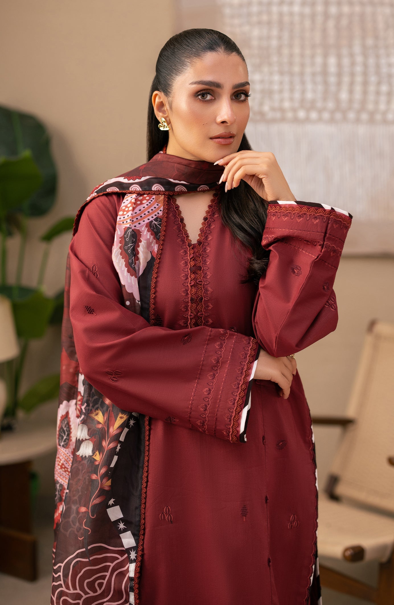 Seran | Afsanah - Unstitched Lawn | Rima