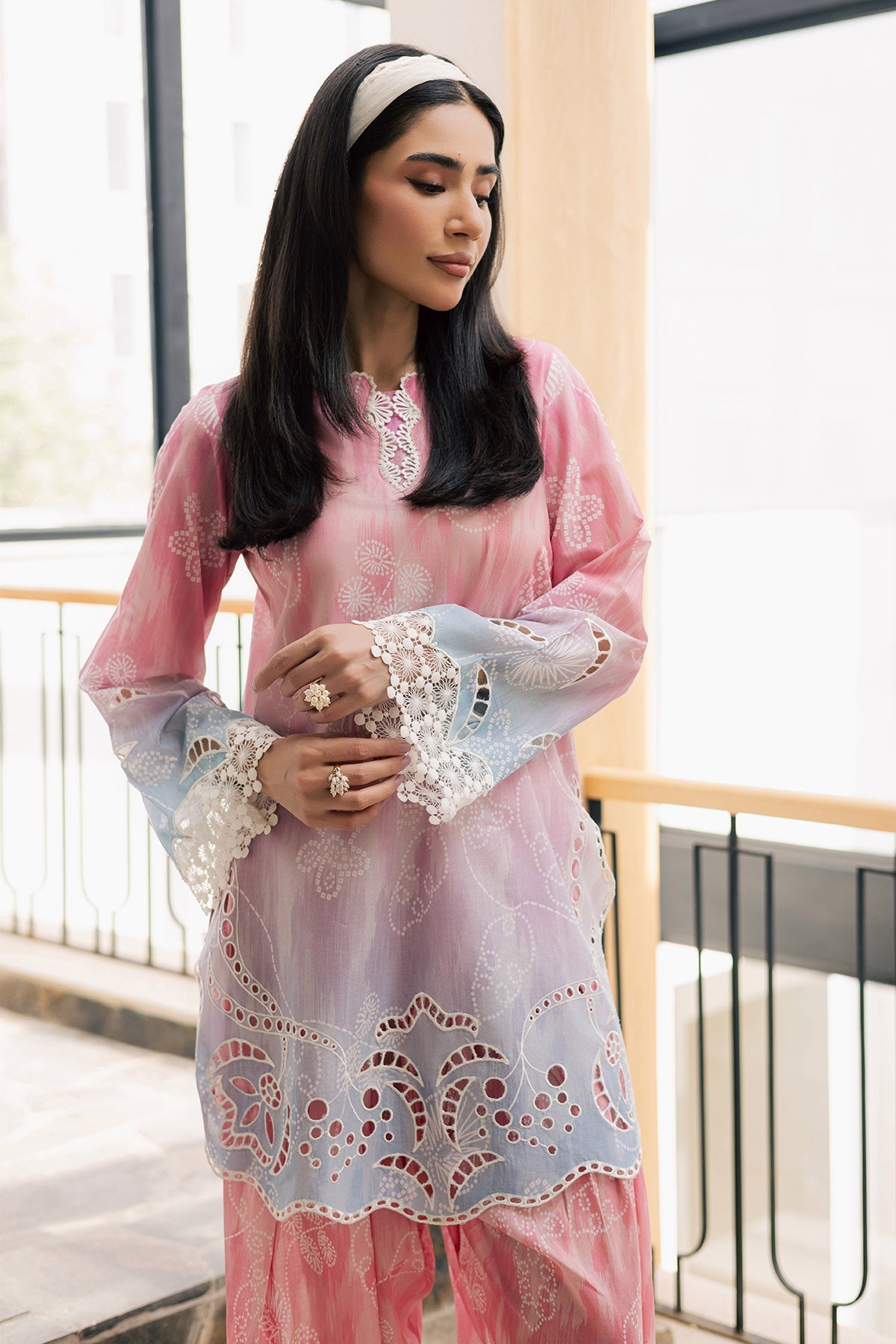 Nureh | Ballerina 2 Pc Unstitched | NU2-203