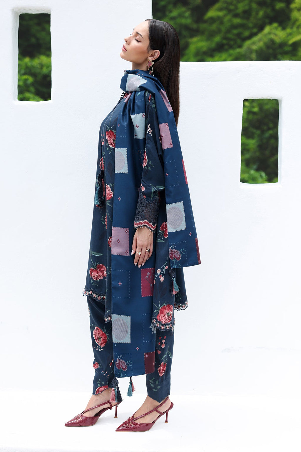 Baroque | Digital Printed Viscose Winter | SF-4556