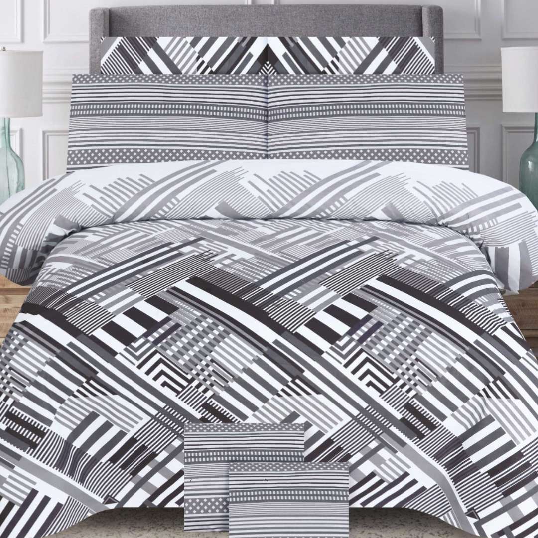 Zainab Fatima | King Size Bed Sheet Set | ZF-BED-04