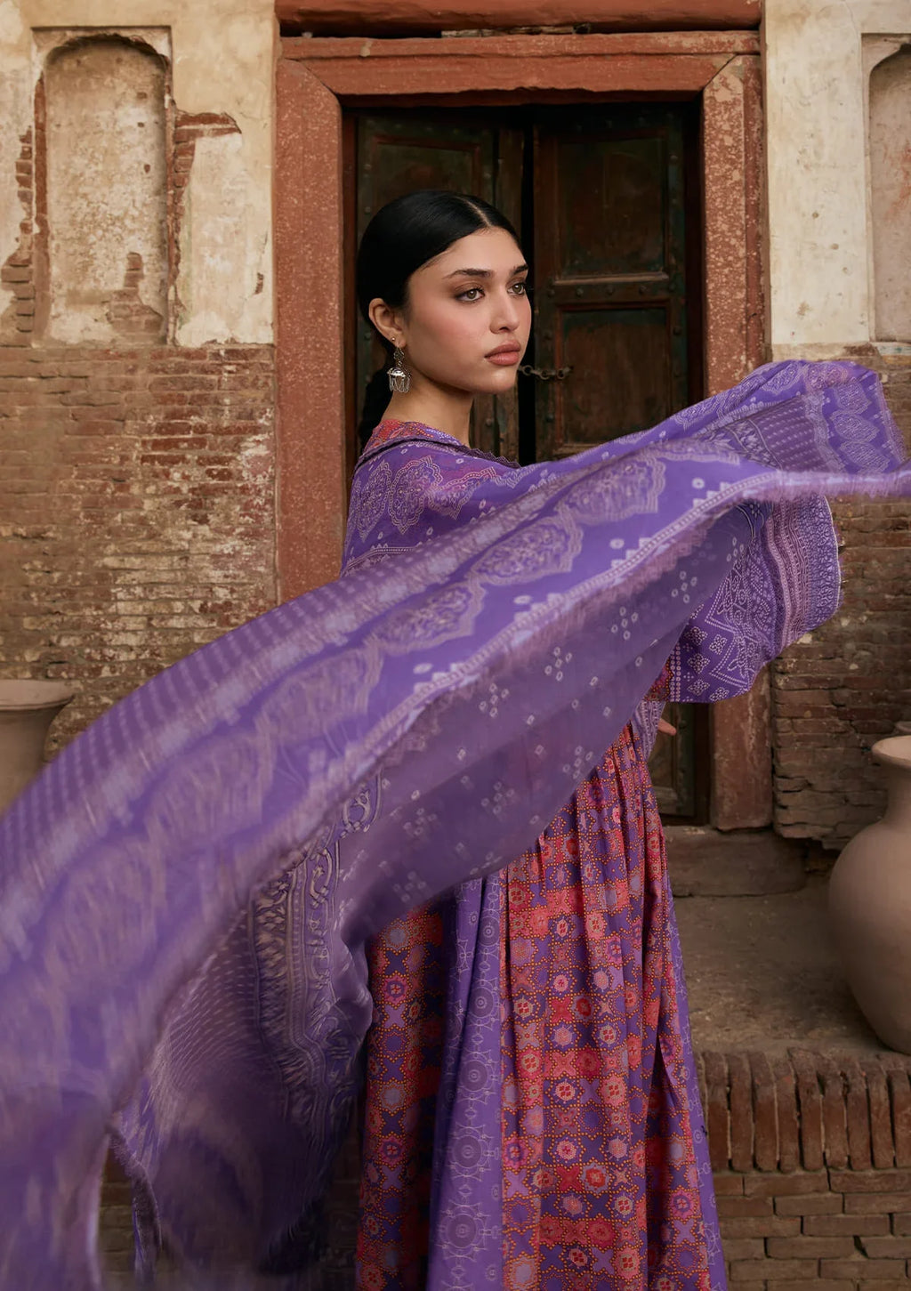 Kahf | Aangan Prints Chiffon '26 | Zarmeena