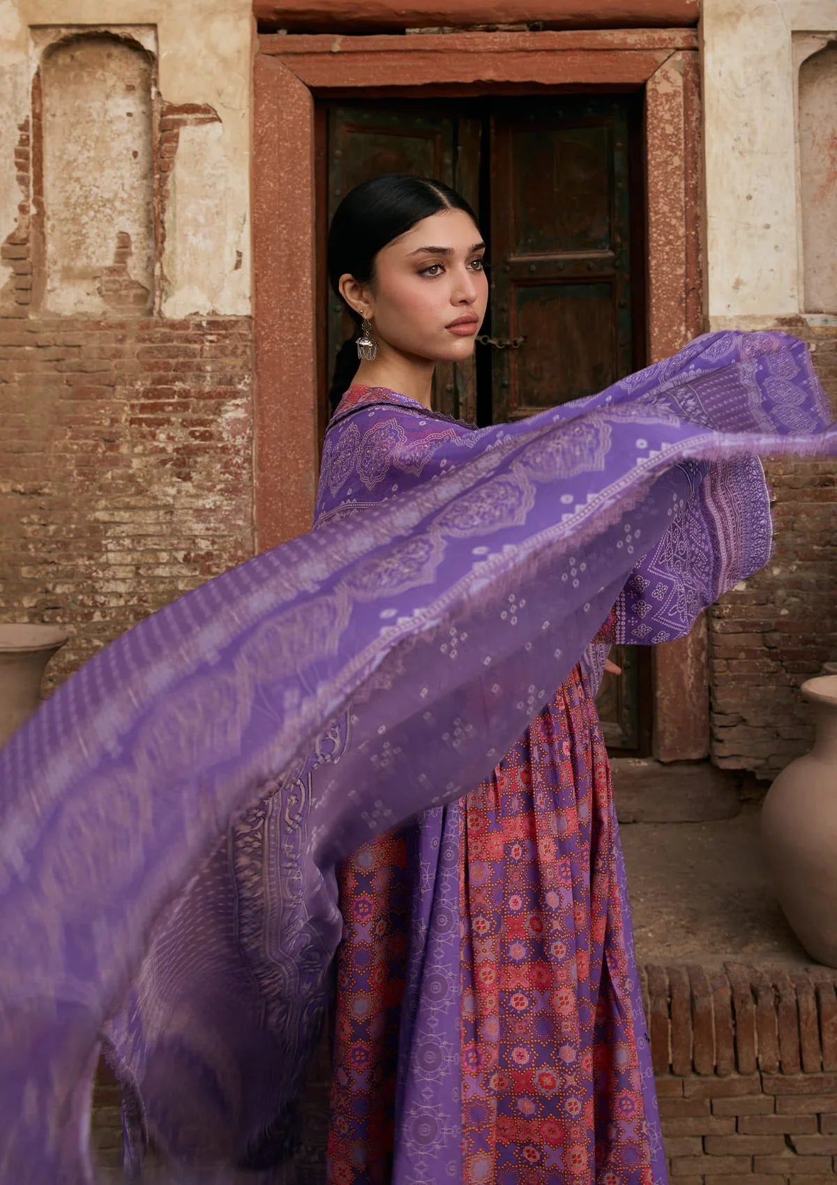 Kahf | Aangan Prints Chiffon '26 | Zarmeena