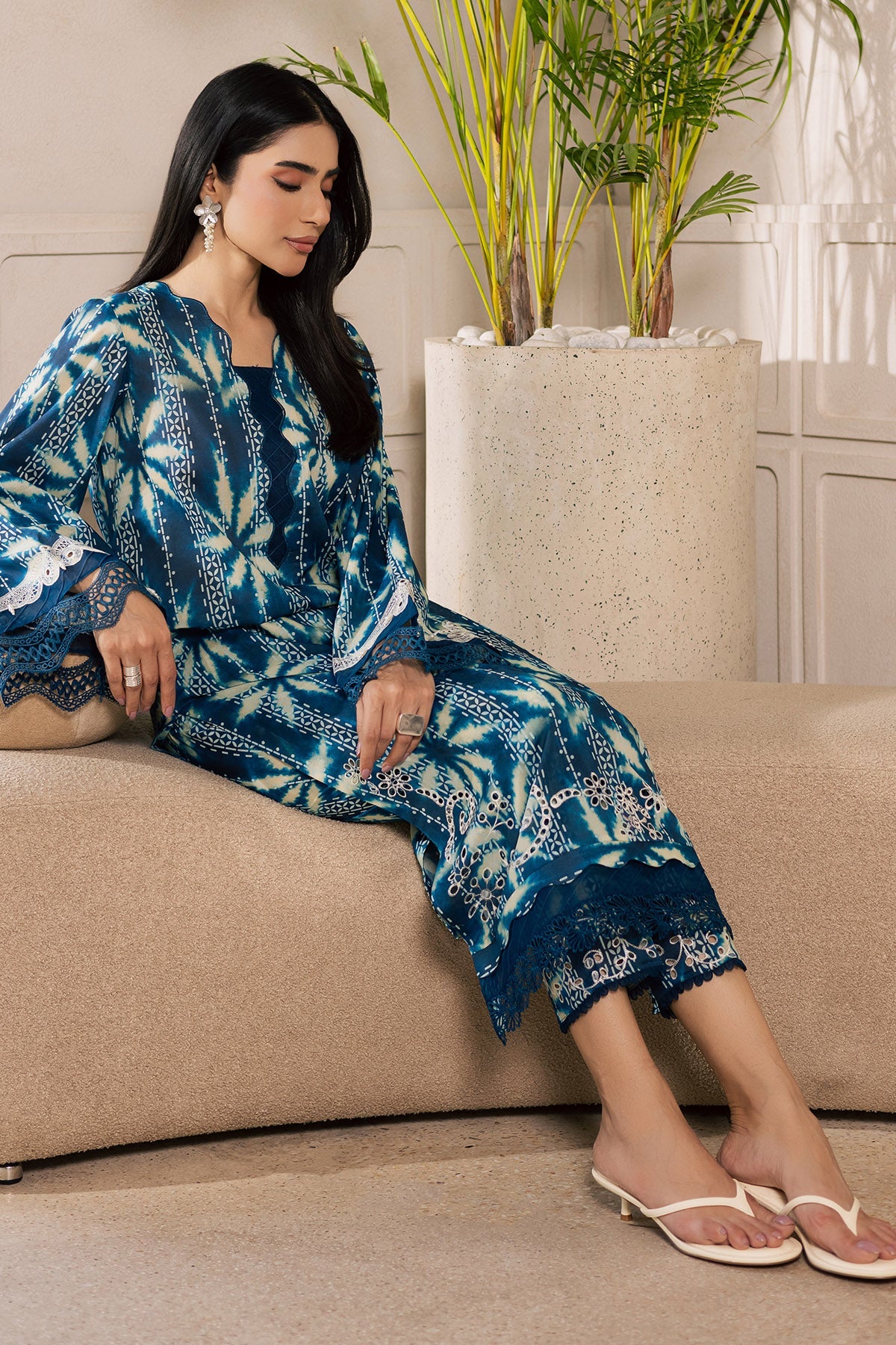 Nureh | Ballerina 2 Pc Unstitched | NU2-207