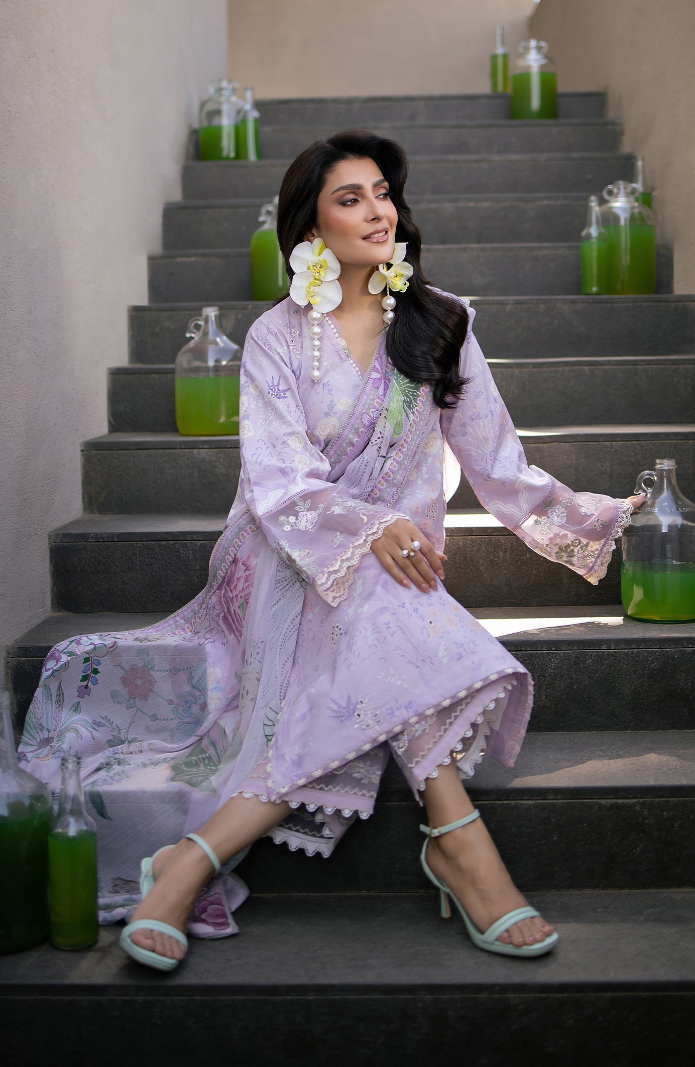 Seran | Afsanah - Unstitched Lawn | Nima